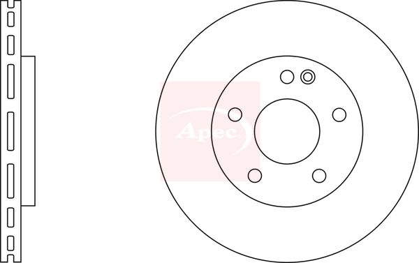 Apec Brake Disc DSK2403 - image 2