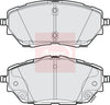 Apec Brake Pads Set PAD2197 thumbnail