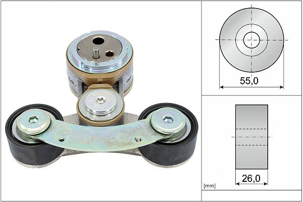 INA Drive Belt Vibration Damper 534082610 - image 2