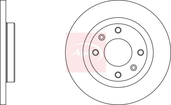 Apec Brake Disc DSK2974 - image 2