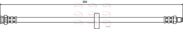 Apec Brake Hose HOS3719 - image 2