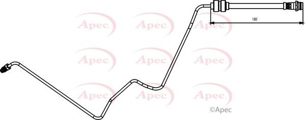 Apec Brake Hose HOS3836 - image 2