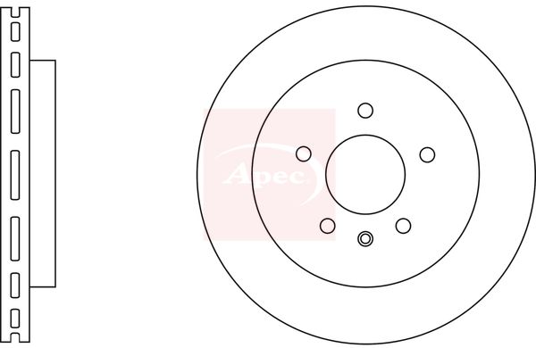 Apec Brake Disc DSK2748 - image 2