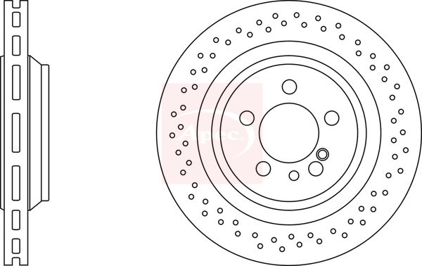 Apec Brake Disc DSK3007 - image 2