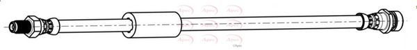 Apec Brake Hose HOS4210 - image 2