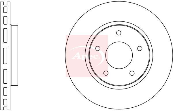 Apec Brake Disc DSK2666 - image 2