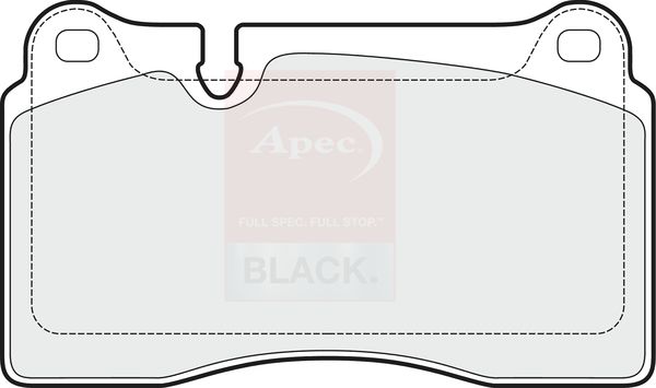 Apec Brake Pads Set PAD1508B - image 2