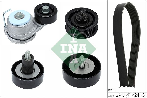 INA Drive Belt Kit 529043010 - image 2