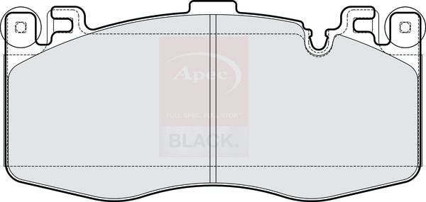 Apec Brake Pads Set PAD2290B - image 2