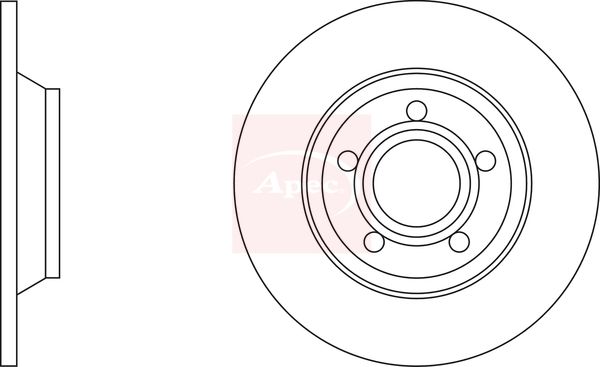 Apec Brake Disc DSK638 - image 2