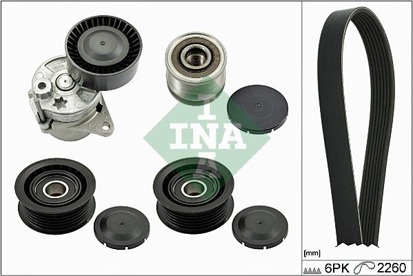 INA Drive Belt Kit 529011522 - image 2