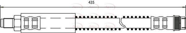 Apec Brake Hose HOS3378 - image 2