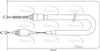 Apec Handbrake Cable CAB1362 thumbnail