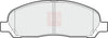 Apec Brake Pads Set PAD1421 thumbnail
