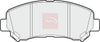 Apec Brake Pads Set PAD1621 thumbnail