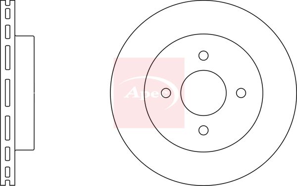 Apec Brake Disc DSK2409 - image 2