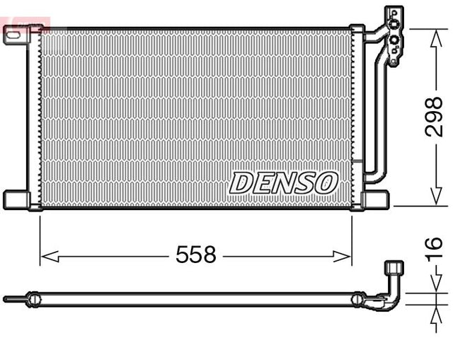 Denso Ac Condenser DCN05020 - image 2