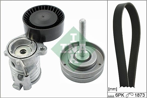 INA Drive Belt Kit 529009010 - image 2