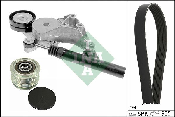 INA Drive Belt Kit 529051320 - image 2