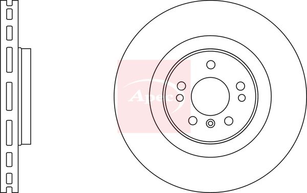 Apec Brake Disc DSK2351 - image 2