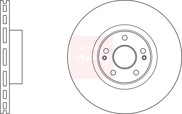 Apec Brake Disc DSK3028 - image 2