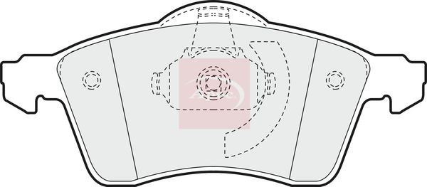 Apec Brake Pads Set PAD954 - image 2