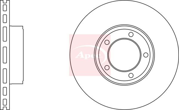 Apec Brake Disc DSK695 - image 2