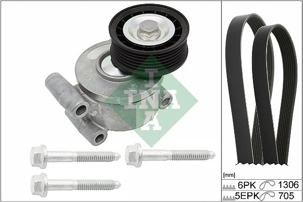 INA Drive Belt Kit 529019210 - image 2