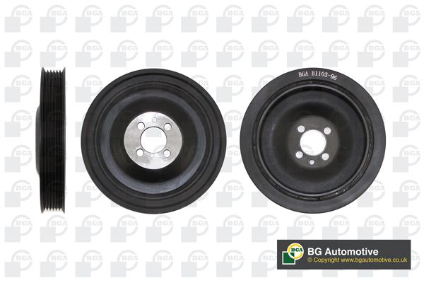 BGA Crankshaft Pulley DP0855 - image 2