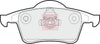 Apec Brake Pads Set PAD1071 thumbnail