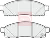 Apec Brake Pads Set PAD1780 thumbnail