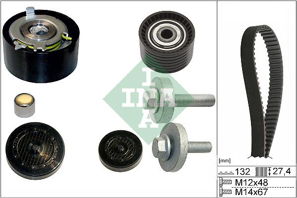 INA Timing Belt Kit 530063910 - image 2