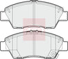 Apec Brake Pads Set PAD1675 thumbnail