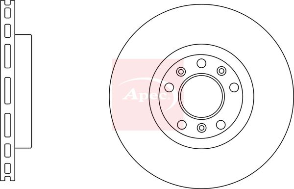 Apec Brake Disc DSK3130 - image 2