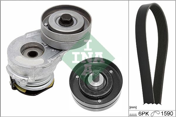INA Drive Belt Kit 529034510 - image 2