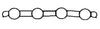 BGA Inlet Intake Manifold Gasket MG4592 thumbnail