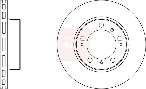 Apec Brake Disc DSK2090 - image 2