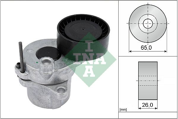 INA Drive Belt Tensioner Pulley 534033610 - image 2
