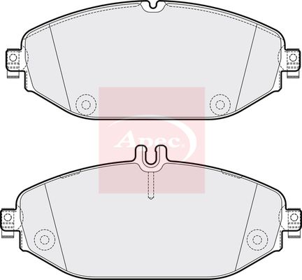 Apec Brake Pads Set PAD2055 - image 2