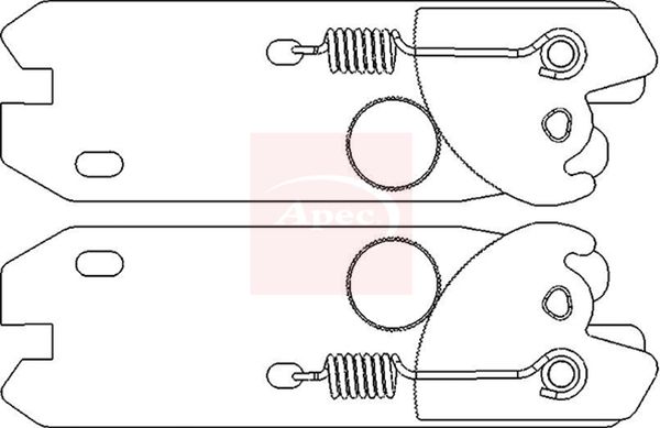 Apec Brake Adjuster Kit ADB3014 - image 2