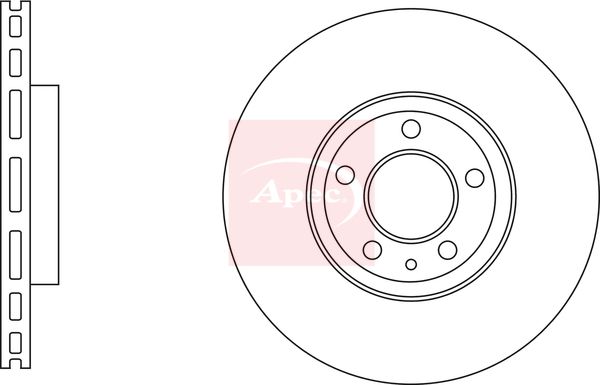 Apec Brake Disc DSK3119 - image 2