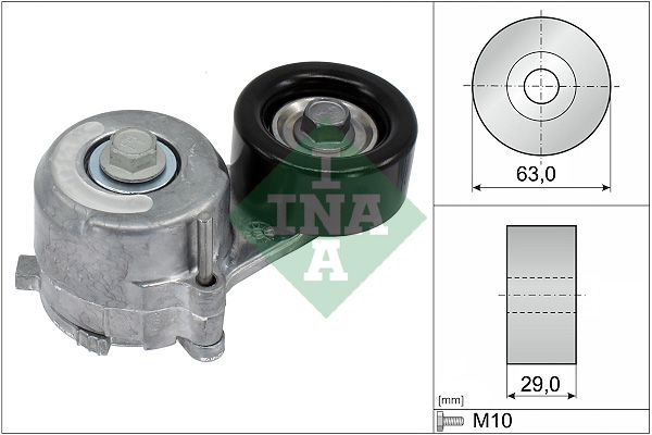 INA Drive Belt Tensioner Pulley 534065010 - image 2
