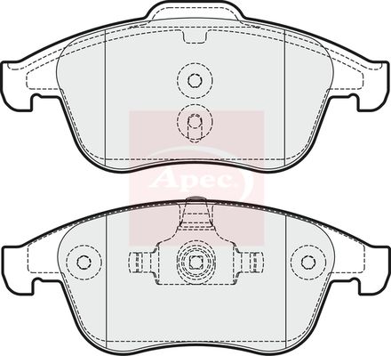 Apec Brake Pads Set PAD1898 - image 2