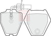 Apec Brake Pads Set PAD1179B thumbnail