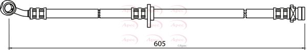 Apec Brake Hose HOS3999 - image 2