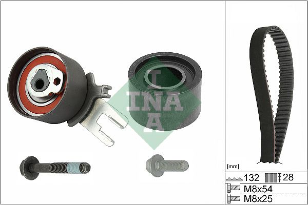 INA Timing Belt Kit 530058210 - image 2