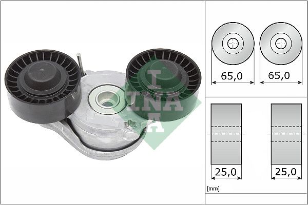 INA Drive Belt Tensioner Pulley 534069610 - image 2