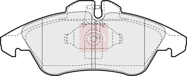 Apec Brake Pads Set PAD921 - image 2