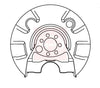 Apec Brake Disc Splash Panel ASG1039 thumbnail