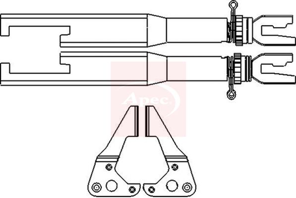 Apec Brake Adjuster Kit ADB3020 - image 2